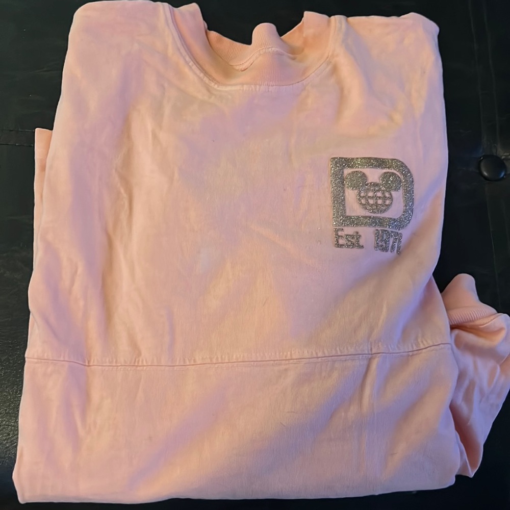 Disney rose gold medium Spirit Jersey.